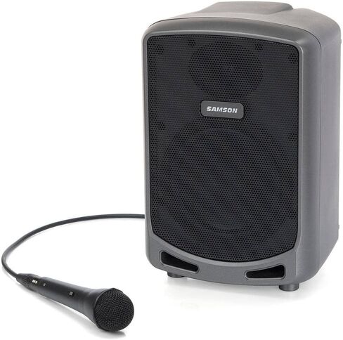 Samson Expedition Express Plus 75-Watt Rechargeable Bluetooth Portable Power Amplifier Speaker with Samson Wired Mic in Saudi Arabia