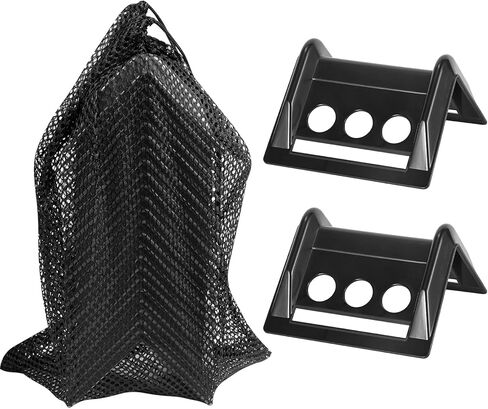 24 Pack Flatbed Edge Protectors with Carrying Case 4" Winch Ratchet Straps Plastic for Flatbed Cargo Load Truck Shipping Containers, Yellow in Kuwait