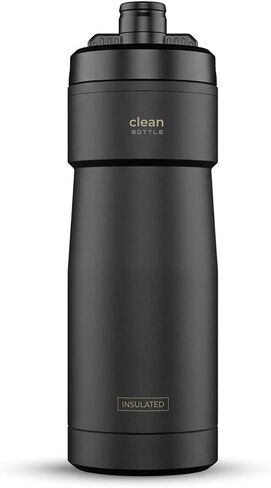 Bike Water Bottles | Insulated Bike Water Bottle | Easy Clean Nozzle, Easy Squeeze | Cycling Mountain Fitness Water Bottle | Gym Sport Bottle | (Green, Sport 20) in Saudi Arabia