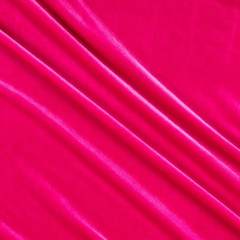 Stretch Velvet Red, Fabric by the Yard in Saudi Arabia