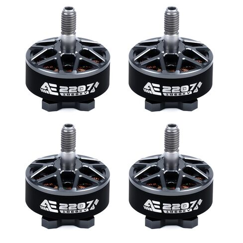 Axisflying 4pcs AE2207 2207 1960KV 6S FPV Brushless Motor with 5mm Shaft for FPV Racing Drone Quadcopter in Saudi Arabia