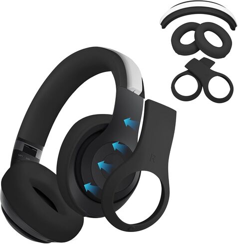 【3 في 1】 غلاف حالة السيليكون Pro Studio Pro وغطاء غطاء/غطاء أذن/غلاف أذن/قذيفة لبرنامج Beats Studio Pro ، ملحقات واقي السيليكون الناعم الاستوديو Pro (بني عميق) in Kuwait