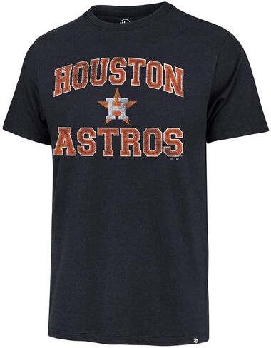 47 MLB Men's Union Arch Franklin Team Color Primary Logo Word Mark Short Sleeve T-Shirt in Saudi Arabia