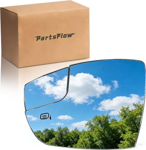 Partsflow Mirror Mirror Glass View View Side Side LED LH لعام 2012 2013 2014 2015 2017 2017 2018 Ford Focus CM5Z-17K707-H in Saudi Arabia