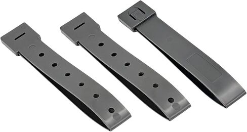 HANSTRONG GEAR H World Shopping Durable Tactical Molle System 3 Inch Long Malice Clips Strap 3 Pack (3 inch MG) in Kuwait
