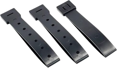 HANSTRONG GEAR H World Shopping Durable Tactical Molle System 3 Inch Long Malice Clips Strap 3 Pack (3 inch MG) in Kuwait