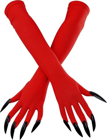 choyaxo Claw Gloves Gloves with Claws Halloween Glove for Halloween Cosplay Costume Accessory in Saudi Arabia