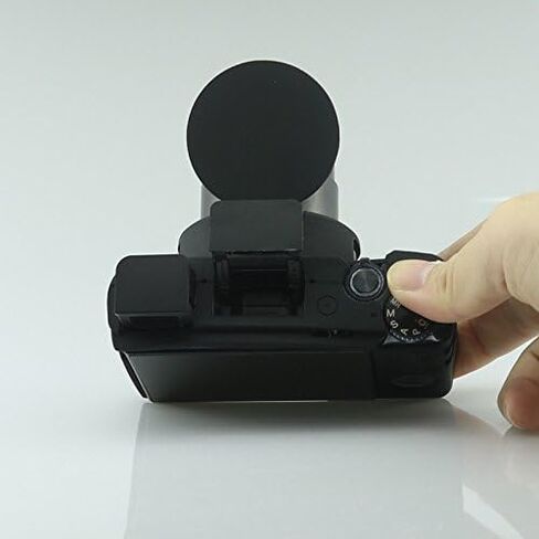 علبة السيليكون Kinokoo لـ Sony DSC-RX100M2/M3/M4/M5/M6 DSC-RX100 RX100 II/RX100 III/RX100 IV/RX100 V/RX100 VI غطاء مطاط وقائي (أسود) in Saudi Arabia