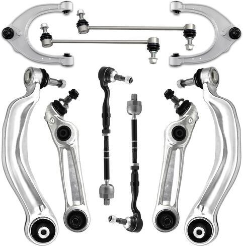 Front Suspension Control Arm Kit Compatible with BMW 2011-2017 X3 2015-2018 X4 F25 F26 Lower Control Arm Rearward & Forward, Ball Joints Front Sway Bar Links, Tie Rod End Assembly in Saudi Arabia