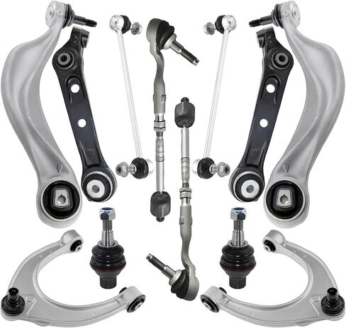 Front Suspension Control Arm Kit Compatible with BMW 2011-2017 X3 2015-2018 X4 F25 F26 Lower Control Arm Rearward & Forward, Ball Joints Front Sway Bar Links, Tie Rod End Assembly in Saudi Arabia