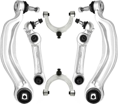 Front Suspension Control Arm Kit Compatible with BMW 2011-2017 X3 2015-2018 X4 F25 F26 Lower Control Arm Rearward & Forward, Ball Joints Front Sway Bar Links, Tie Rod End Assembly in Saudi Arabia