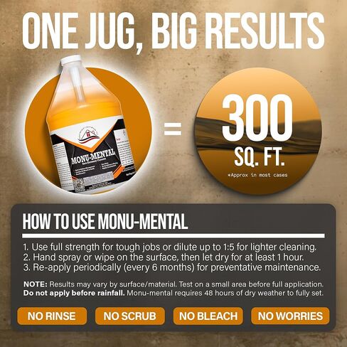 Monu-Mental Cleaner: Timeless Restoration for Monuments, Tombstones, Sculptures, and More (1) in Saudi Arabia