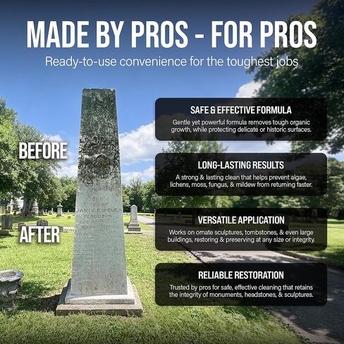 Monu-Mental Cleaner: Timeless Restoration for Monuments, Tombstones, Sculptures, and More (1) in Saudi Arabia