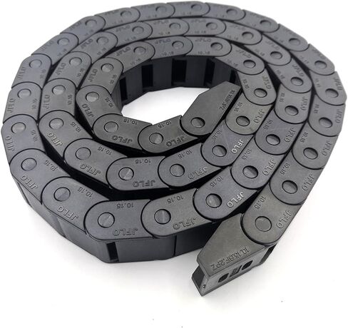10x15mm 1 Meter Drag Chain Wire Carrier Cable Transmission CNC Router Machine Tools Semi in Saudi Arabia