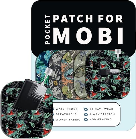 Glucomart Adhesive Patches for Dexcom G7, Dexcom Stelo, and Infusion Sets (5 Count) – Maximum Strength CGM Patches, Waterproof & Hypoallergenic (Magical Mouse Variety Pack) (G7/Infusion Set) in Kuwait