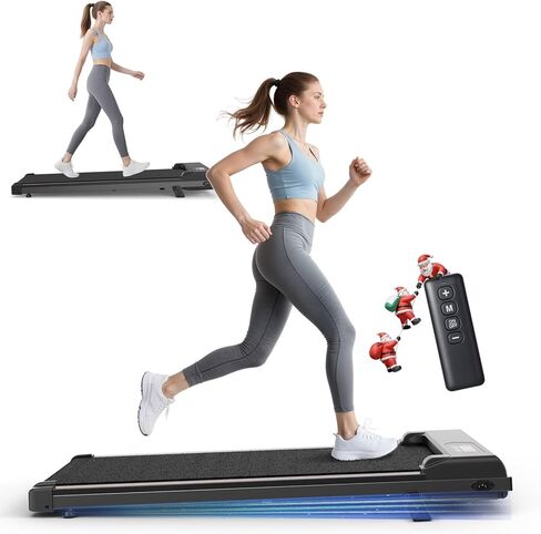 Walking Pad Treadmill, Under Desk Treadmill for Home & Office, Wide Running Belt, Remote Control, Installation Free, Easy to Move, 300 LB Capacity in Saudi Arabia