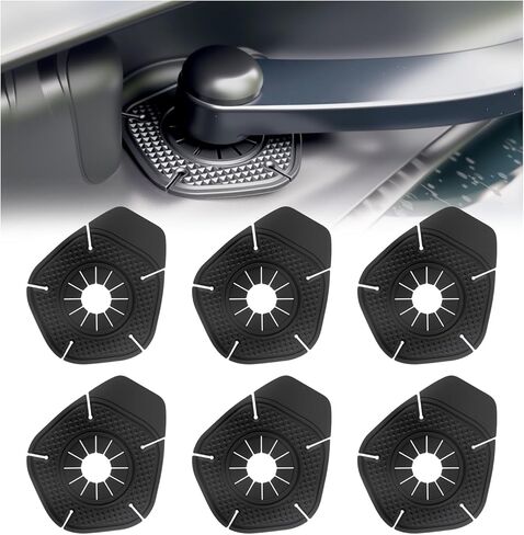 2PCS Car Wiper Arm Hole Cover,Flexible Windshield Wiper Covers for Avoiding Clogging of the Wipers Holes,Universal Wipers Blade Covers Car Accessories for Most Vehicles in Saudi Arabia
