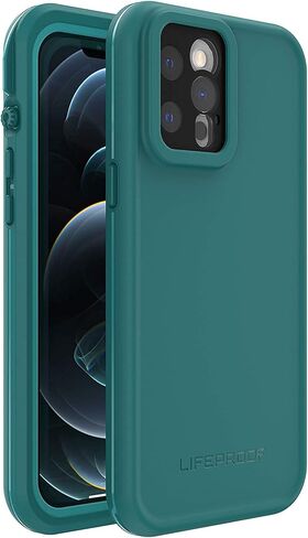 حالة FRE مقاوم LifeProof لـ iPhone 12 Pro و Waterproof (IP68) و HroomProof و Dirtproof و Drop Prowing إلى 2 متر وحالة واقية أنيقة ونحيفة مع واقي شاشة مدمج ، Black in Saudi Arabia