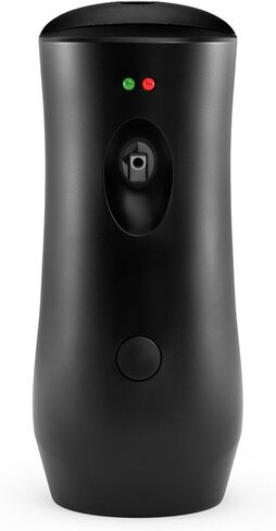 Automatic Air Freshener Spray Dispenser (2-Pack) Black Wall Mounted or Free Standing Battery Operated Sprayer for Home or Commercial Use, 3 Auto Scent Release Time Settings for Room/Bathroom Freshness in Kuwait
