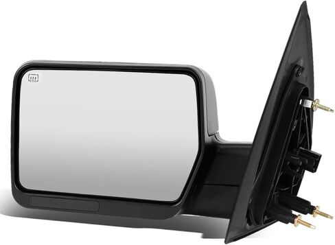 مرايا سحب سلالة السيارات المتوافقة مع Ford F150 2004-2014 ، الطاقة اليمنى للركاب الطاقة القابلة للتمديد تسخينها مع عوامل التعزيز المرايا الجانبية ، الأسود 04 05 06 07 08 09 10 11 12 13 14 in Kuwait