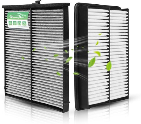 Engine&Cabin Air Filter for Silverado&Sierra 1500/2500 HD/3500 HD, Suburban/Suburban 3500 HD, Tahoe, Yukon, Cadillac Escalade Air filter Replacement CF11809 CA8755A Automotive Accessories in Saudi Arabia