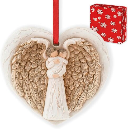 3D Baby's Christmas Ornament 2025 لعائلة 3 - الوالدين الجدد هدايا زخرفة الطفل 2025 لشجرة عيد الميلاد - نحت الراتنج ثلاثي الأبعاد للمرة الأولى أبي أمي هدايا in Kuwait