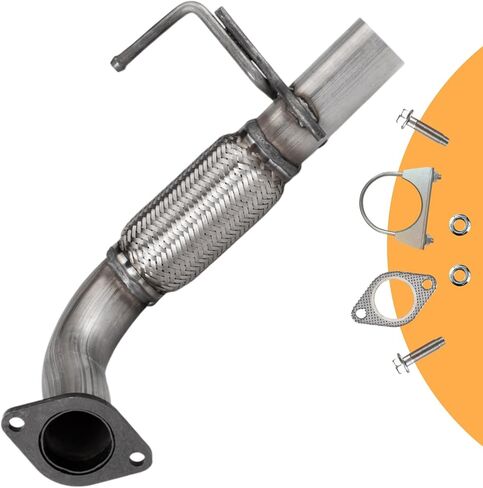 العادم كاتم الصوت Flex Pipe من الفولاذ المقاوم للصدأ متوافق مع 2013-2019 Ford Explorer 3.5L (مع Turbo) ، أداة اعتراض الشرطة 3.5L ، 2010-2019 FORD FLEX 3.5 ، LINCOLN MKT3.5 ؛ (مع Turbo) in Saudi Arabia