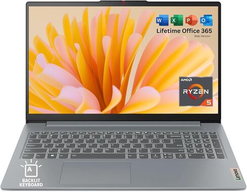 كمبيوتر محمول Lenovo Everyday Essential 15 FHD • ذاكرة وصول عشوائي (RAM) سعة 36 غيغابايت • خدمة Microsoft 365 مجانية • مساحة تخزين 512 غيغابايت (محرك أقراص SSD سعة 256 غيغابايت ومحرك أقراص خارجي P-200 سعة 256 غيغابايت) • معالج Intel رباعي النواة • Wi-Fi 6 in Kuwait