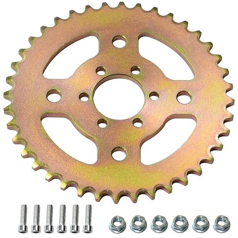 JNDO Mini Bike Sprocket 50T 420 Chain 6 Hole Rear Sporcket for Coleman CT100U B100 Baja Doodle Bug DB30 Monster Mega Moto Motovox MBX10 in Saudi Arabia