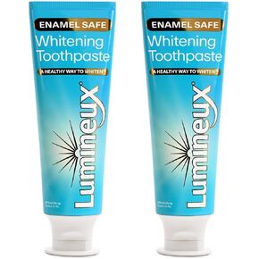 Lumineux Teeth Whitening Toothpaste - Peroxide Free, Enamel Safe for Sensitive Whiter Teeth - Fluoride Free, No Alcohol, Artificial Colors, SLS Free Dentist Formulated - 3.75 Oz in Kuwait