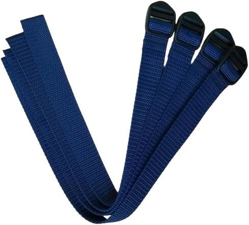 Pack of 4 Heavy Duty RED Gear/Utility Cinch Straps - Pick Your Length in Saudi Arabia