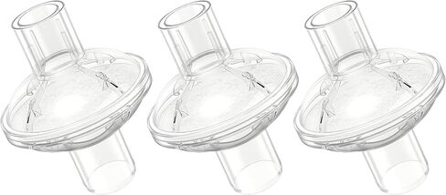 6Pack Universal Inline Cp.AP Filter-قم بتناسب 22 مم/25 مم لآلات CP-AP/BIP-AP-متوافقة مع RES.Med ، Phili.ps Respironics Dream ، أنابيب ساخنة-ترشيح الهواء عالي الكفاءة in Saudi Arabia