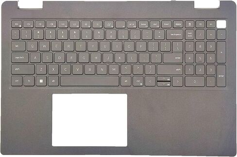 Jxjslp New Upper Case Palmrest Backlit Keyboard Assembly Replacement for DELL Latitude 3520 E3520 Series Laptop Top Cover US Layout DJP76 0DJP76 Black in Saudi Arabia