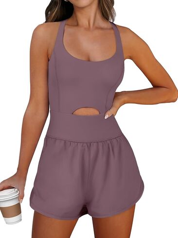 Caracilia Women's Worning Romper Summer Summer مجموعات مختصرة مختصرة in Saudi Arabia