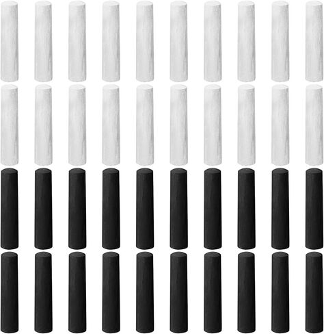 40 Pcs Sidewalk Chalks for Kids Non Toxic Jumbo Chalk for Party Gift Outdoor Art Classroom Play Painting (Red) in Kuwait