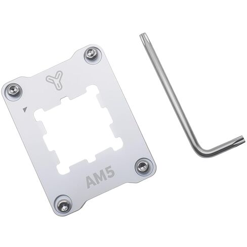 FDXGYH 1 Pcs AM5 CPU Fix Holder Aluminum Alloy Anti-Bending Contact Frame with Screw Screwdriver for AM5 Motherboard Slot, X670, B650 Series Chipset in Kuwait