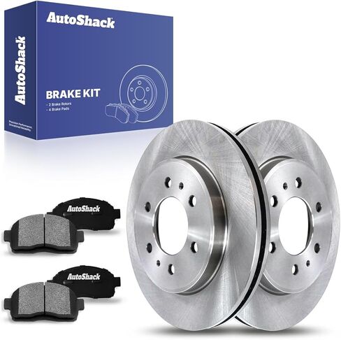 Autoshack Front Brake Kit Replacement for 2009 Ford F-150 4.6L 5.4L V8 4WD RWD Disc Brake Rotors with Ceramic Brake Pads 13.0" (330.0 mm) BRKPKG0241 in Saudi Arabia