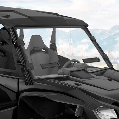 Heavy Duty Combined Full Windshield for Honda Talon 1000R, 1000X, 1000X-4 (2019-2024), Durable Hard Coat Front Windscreen in Saudi Arabia