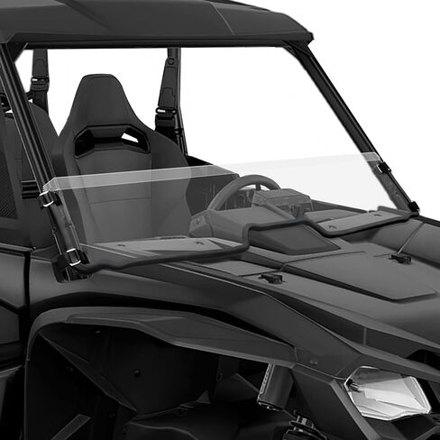 Heavy Duty Combined Full Windshield for Honda Talon 1000R, 1000X, 1000X-4 (2019-2024), Durable Hard Coat Front Windscreen in Saudi Arabia