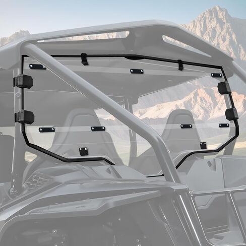 Heavy Duty Combined Full Windshield for Honda Talon 1000R, 1000X, 1000X-4 (2019-2024), Durable Hard Coat Front Windscreen in Saudi Arabia