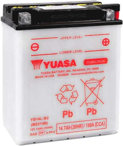 yuasa yuam2214b بطارية yb14l-b2 in Saudi Arabia