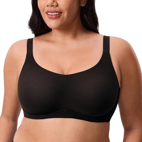 Delimira Women's Cosnufy Sheer التغطية الكاملة صدرية انظر من خلال زائد الحجم underwire غير مقبل in Saudi Arabia