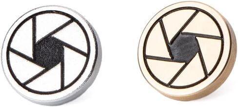 Camera Shutter Button for Fujifilm x-t50 x-t30 xt200 xt100 xpro2 xpro3 xe4 xa7 for Nikon f3 f3ma for Olympus (Brass and Silvery) in Saudi Arabia