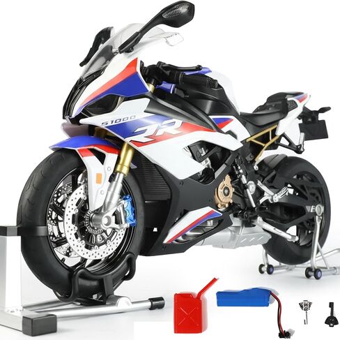 1:9 Motorcycle Model for Kawasaki Ninja H2R Metal Die-cast Motorcycle Model No Assembly Required Mini Finished Moto Gift for Adult（Black） in Saudi Arabia