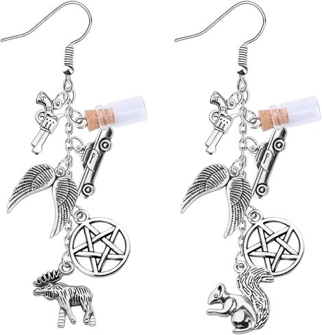 OKEYCH TV Show Inspired Gift TV Show Fan Earrings Jewelry Cosplay Merch in Saudi Arabia