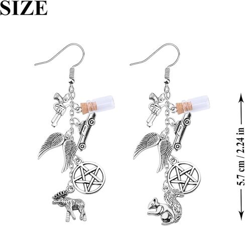 OKEYCH TV Show Inspired Gift TV Show Fan Earrings Jewelry Cosplay Merch in Saudi Arabia