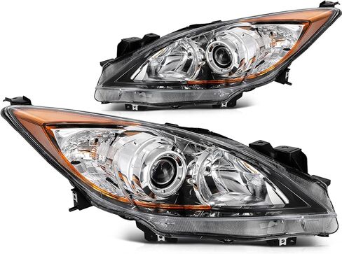 مجموعة المصباح الأمامي لتويوتا كورولا 1998 1999 2000 HOURCH CLEARERECTOR CLEAR CLEAR LENS و MASPANGER SIDERAMP 81510-02040 81520-02040 in Kuwait
