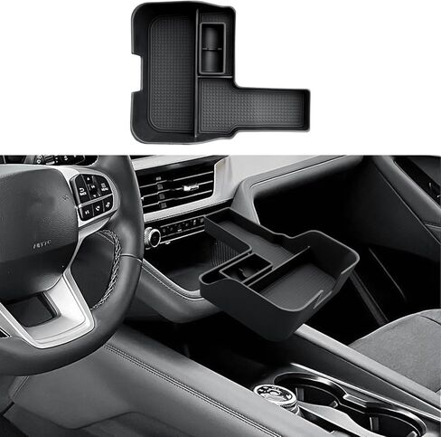 2025 Explorer Dash Console Organizer - Behind Screen Organizer for 2025 Ford Explorer(Active/ST-Line/Platinum/ST) Accessories Dashboard Storage Behind Screen Center Console Organizer in Saudi Arabia