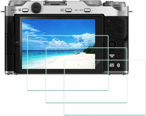 واقي شاشة لكاميرا Sony Alpha ZV-E10 II ZVE10 II وغطاء الحذاء الساخن 0.3 مم 9H غطاء زجاجي مقوى مقاوم للخدش ومضاد للفقاعات [3+2 عبوة] in Kuwait