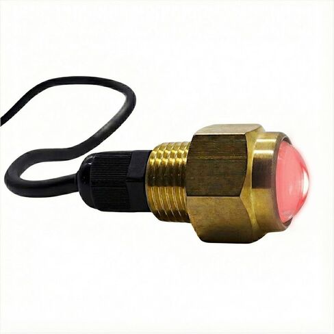 MARINE CITY Brass Drain LED Light Underwater Durable & Corrosion-Resistant, Easy Installation, for Marines, Boats, Yachts, Pool Lights in Saudi Arabia